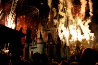 Cinderella's Castle Fireworks